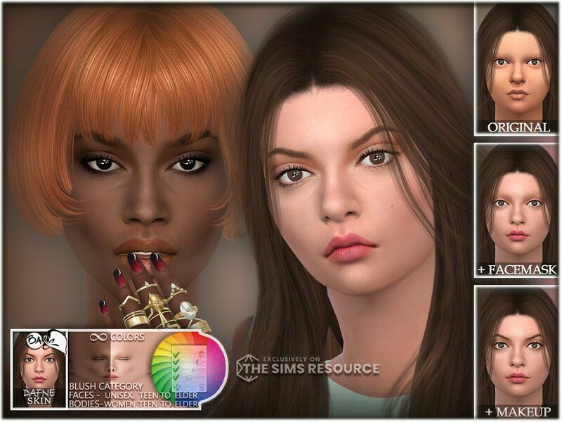 Skin Dafne By Bakalia Sims 4 CC