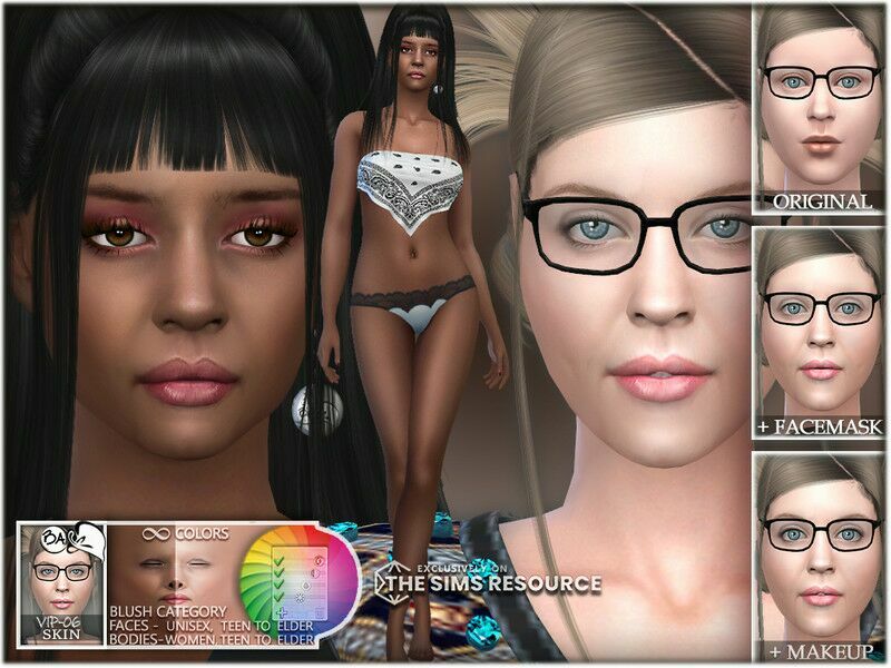 Skin Vip06Discord Sims 4 CC