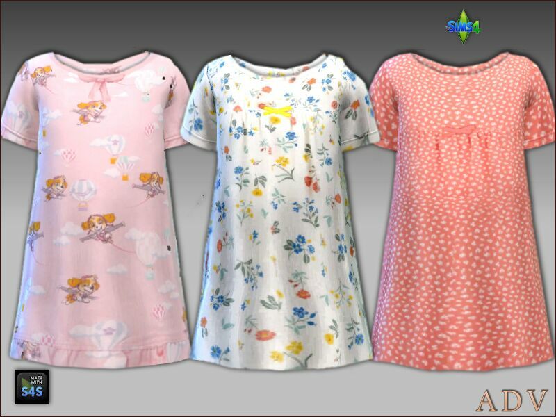 sims 4 cc sleepwear and pacifiers 2