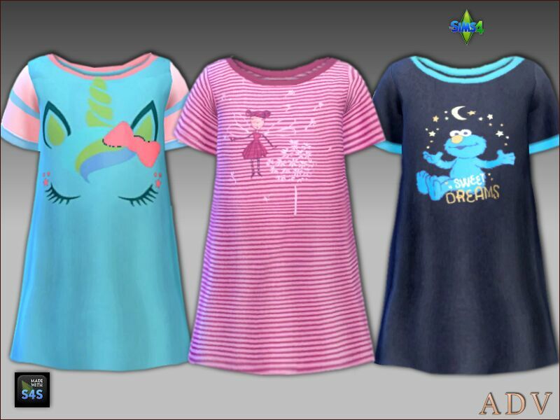 sims 4 cc sleepwear and pacifiers 3