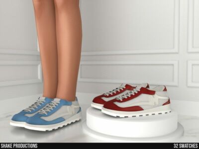 Sneakers (Children) – S102307 By Shakeproductions Sims 4 CC