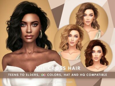 Sonyasims The Cross Hair By Sonyasimscc Sims 4 CC