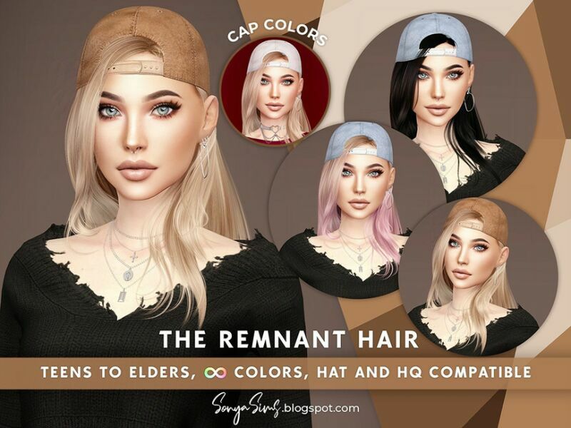 sims 4 cc sonyasims the remnant color slider cap colors retexture by sonyasimscc 2