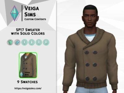 SP17 Sweater With Solid Colors Sims 4 CC