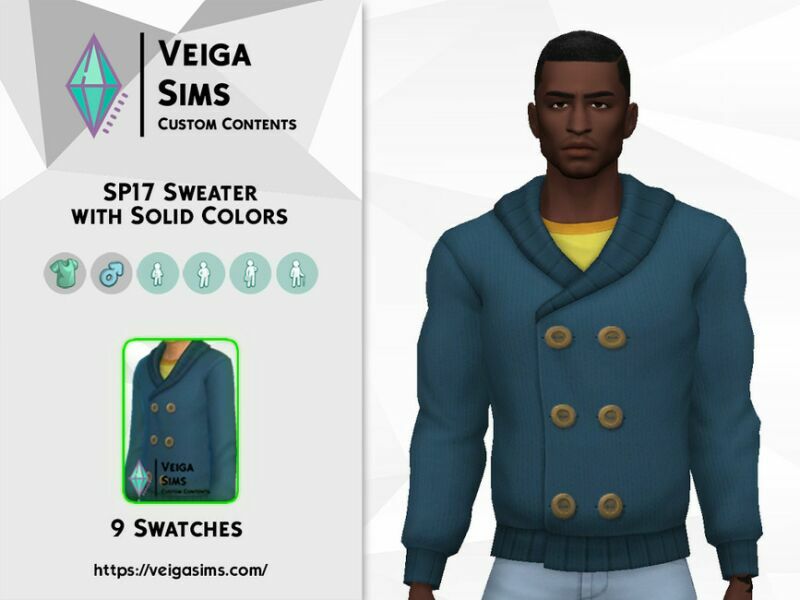 sims 4 cc sp17 sweater with solid colors 2