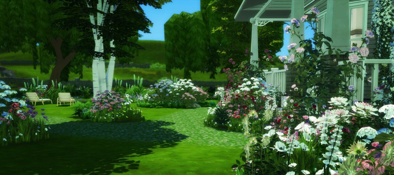 sims 4 cc spring farm house by marywho 8