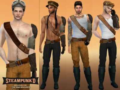 Steampunked Fitzpatrick Outfit By Mclaynesims Sims 4 CC