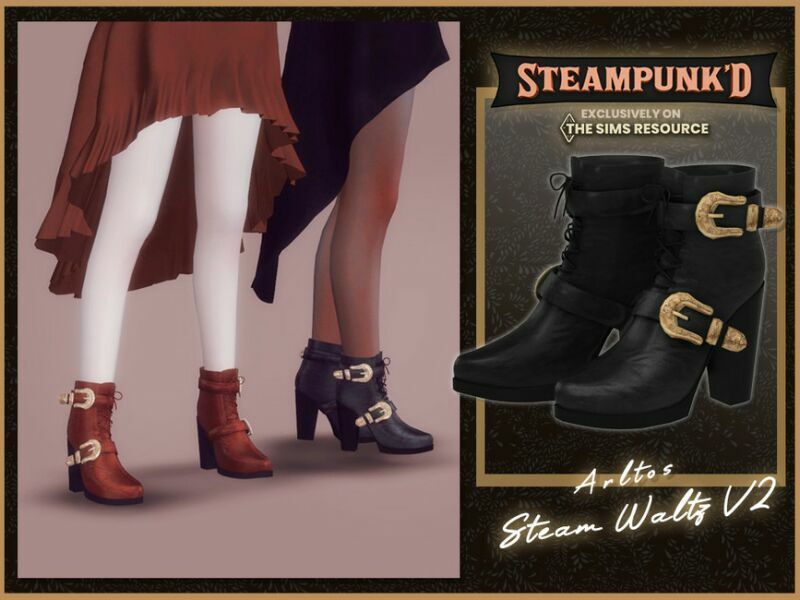 Steampunked – Steam Waltz V2 By Arltos Sims 4 CC