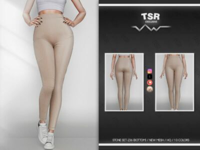 Stone SET-236 (Bottom) BD731 By Busra-Tr Sims 4 CC