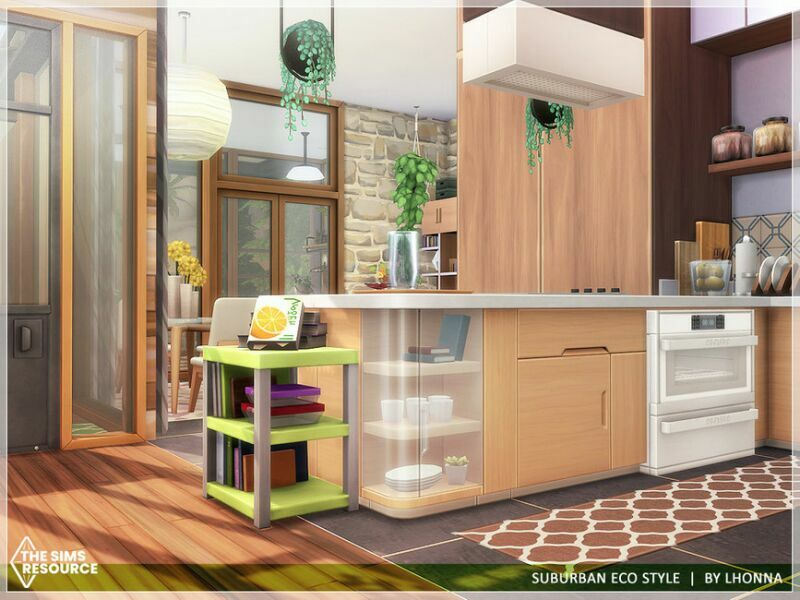 sims 4 cc suburban eco style no cc by lhonna 4