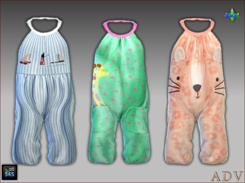 sims 4 cc summer outfits for infant girls 3