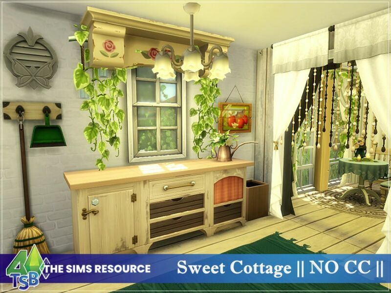 sims 4 cc sweet cottage no cc by bozena 7