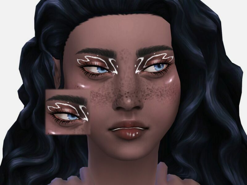 Swirl Eyeliner By Sagittariah Sims 4 CC