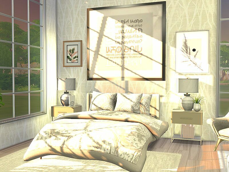 Sylvie Bedroom – CC By Flubs79 Sims 4 CC