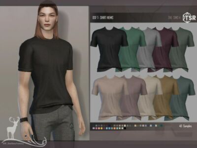 T-Shirt Hiems By Dansimsfantasy Sims 4 CC