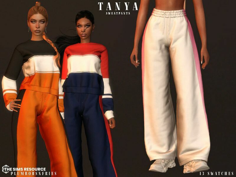 Tanya Sweatpants Sims 4 CC