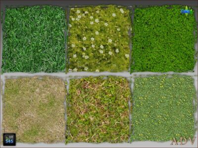 Terrain Paints Grass Sims 4 CC