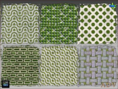 Terrain Paints Grass Pavers Sims 4 CC