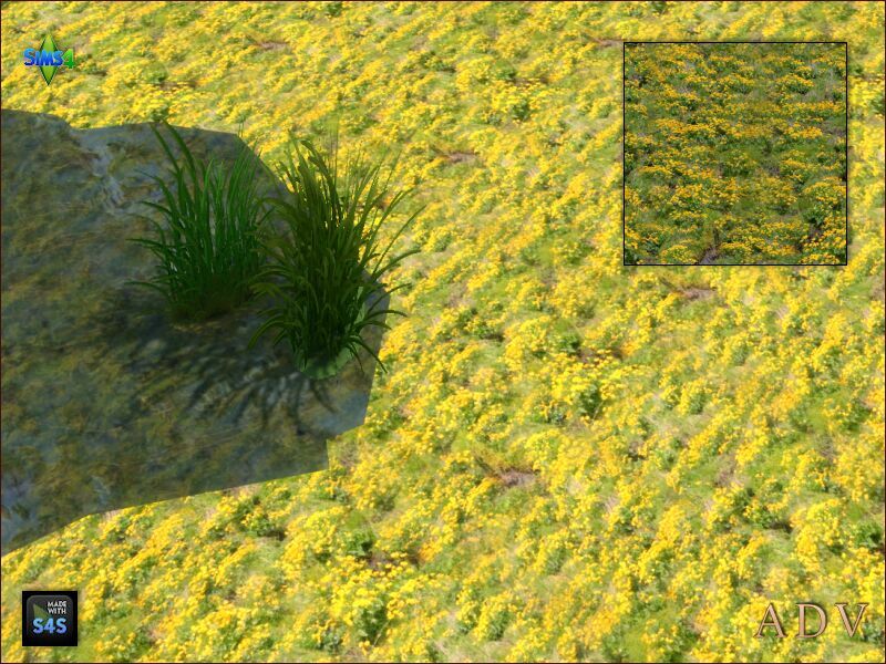 sims 4 cc terrain paints swamp 3