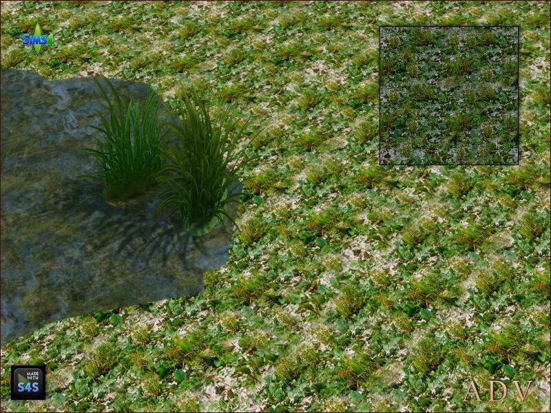 sims 4 cc terrain paints swamp 5