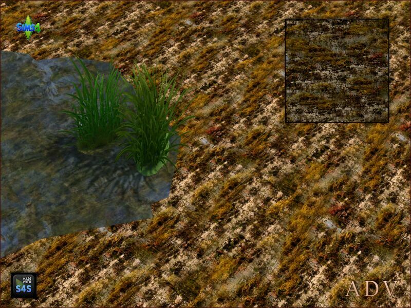 sims 4 cc terrain paints swamp 6