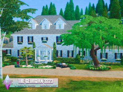 The Georgian 3323 | NO CC By Sllbsc Sims 4 CC