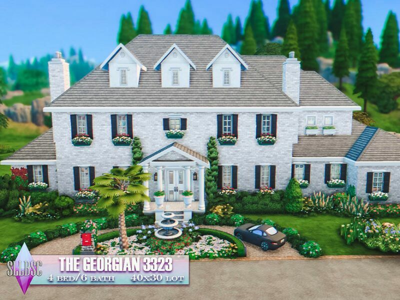 sims 4 cc the georgian 3323 no cc by sllbsc 2