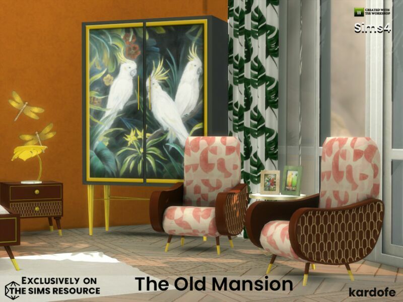 The OLD Mansion By Kardofe Sims 4 CC