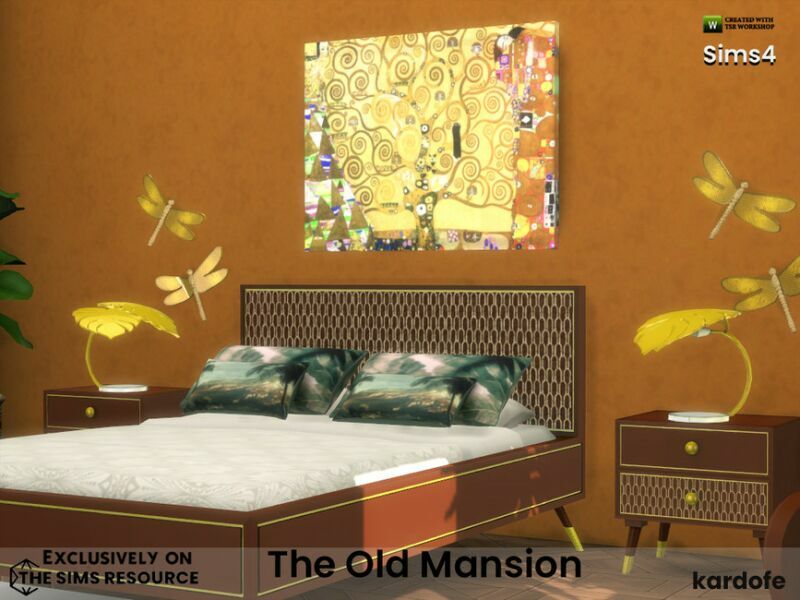 sims 4 cc the old mansion by kardofe 2