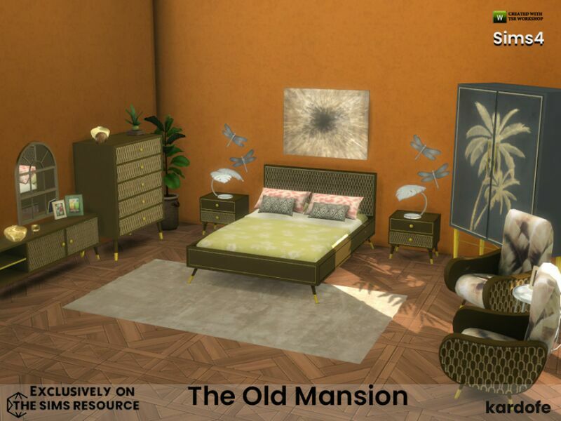 sims 4 cc the old mansion by kardofe 4