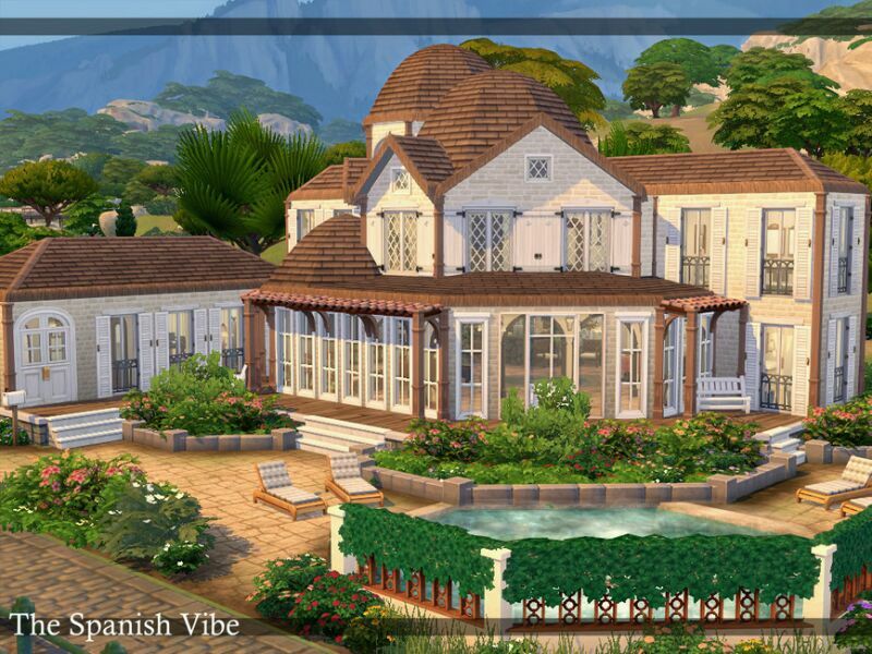 The Spanish Vibe | Nocc By Simzmora Sims 4 CC