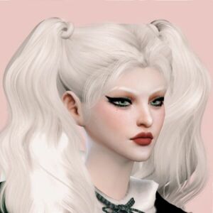 The | White Green | Female By Hedennychen Sims 4 CC