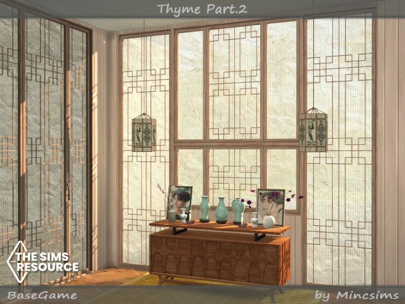 Thyme Doors And Windows Part.2 By Mincsims Sims 4 CC