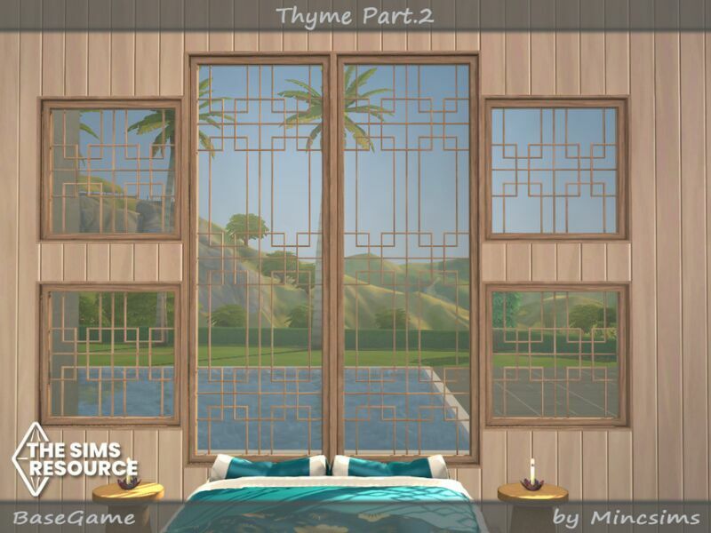 sims 4 cc thyme doors and windows part 2 by mincsims 5