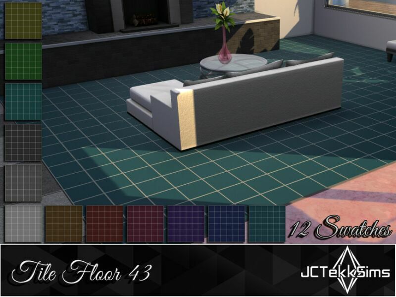 Tile Floor 43 By Jctekksims Sims 4 CC