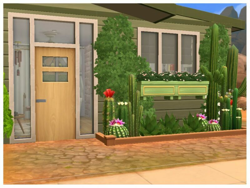 sims 4 cc tiny green house 6