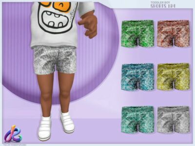 Toddler BOY Shorts 184 By Robertaplobo Sims 4 CC