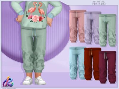 Toddler Girl Pants 183 By Robertaplobo Sims 4 CC