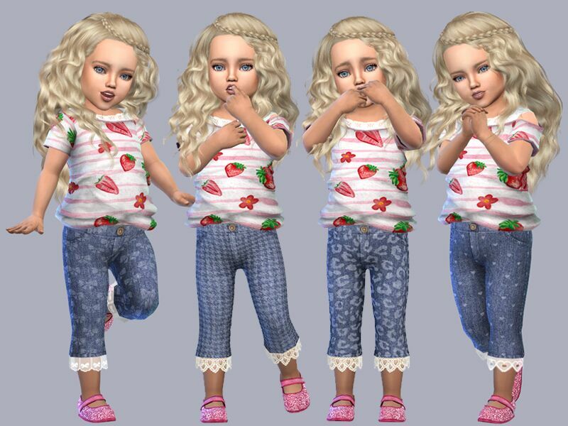 sims 4 cc toddler jenny jeans by giulietta 4