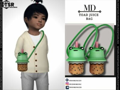 Toddler Toad Juice BAG By Mydarling20 Sims 4 CC