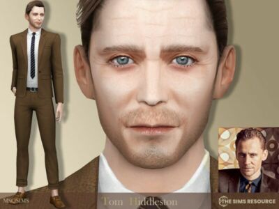 TOM Hiddleston – TSR CC Only By Msqsims Sims 4 CC