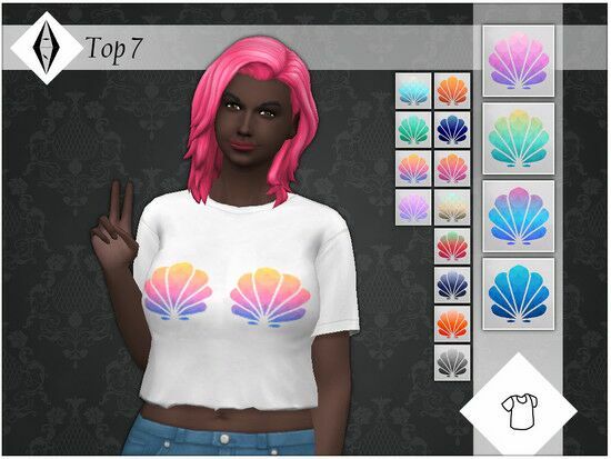 TOP 7 By Aleniksimmer Sims 4 CC