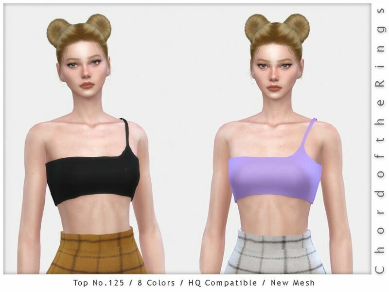 TOP NO.125 By Chordoftherings Sims 4 CC