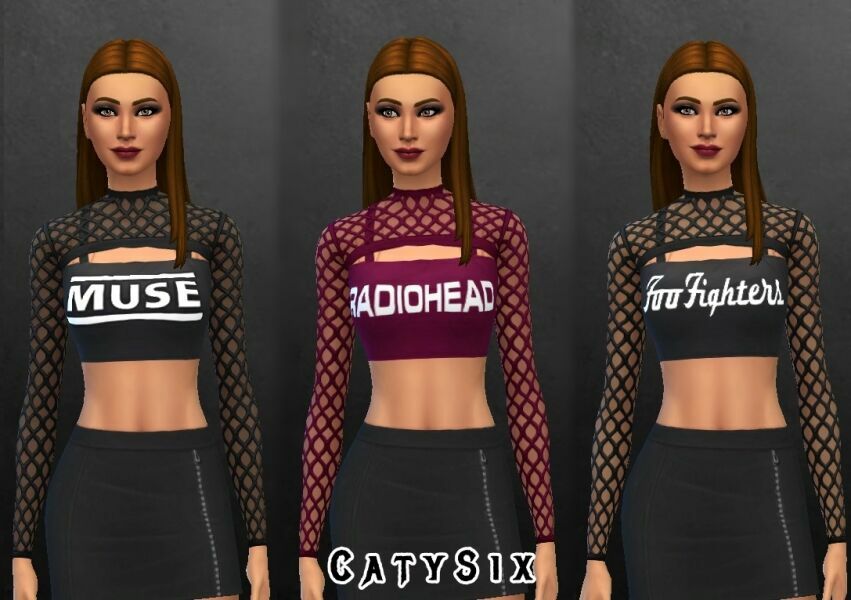 sims 4 cc tops bands v1 by catysix 2