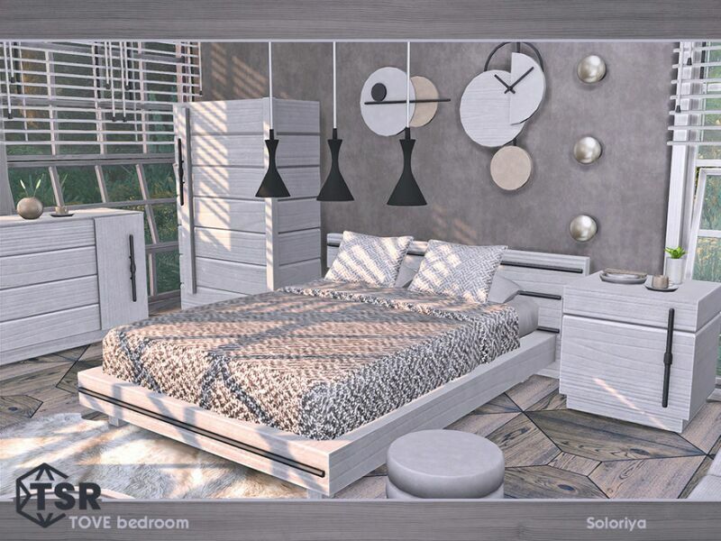 sims 4 cc tove bedroom by soloriya 2