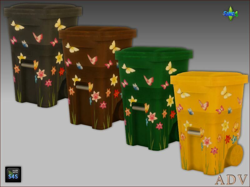 sims 4 cc trash cans 3