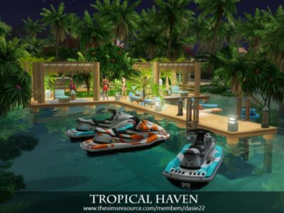 Tropical Haven By Dasie2 Sims 4 CC