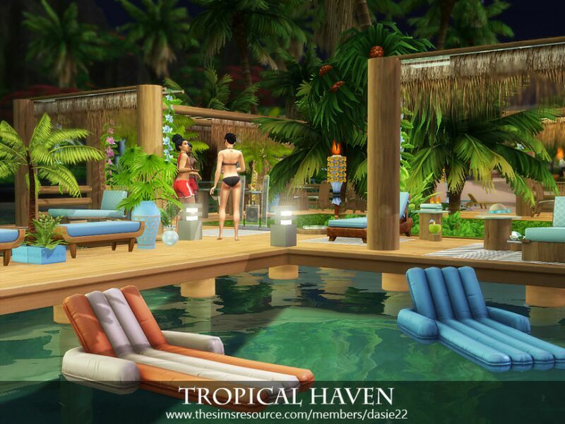 sims 4 cc tropical haven by dasie2 2