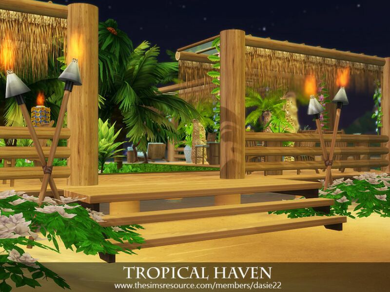 sims 4 cc tropical haven by dasie2 5