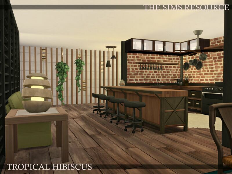 sims 4 cc tropical hibiscus nocc by simzmora 3